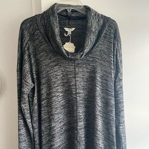 New with tags! Lucky Lotus long sleeve cowl neck top